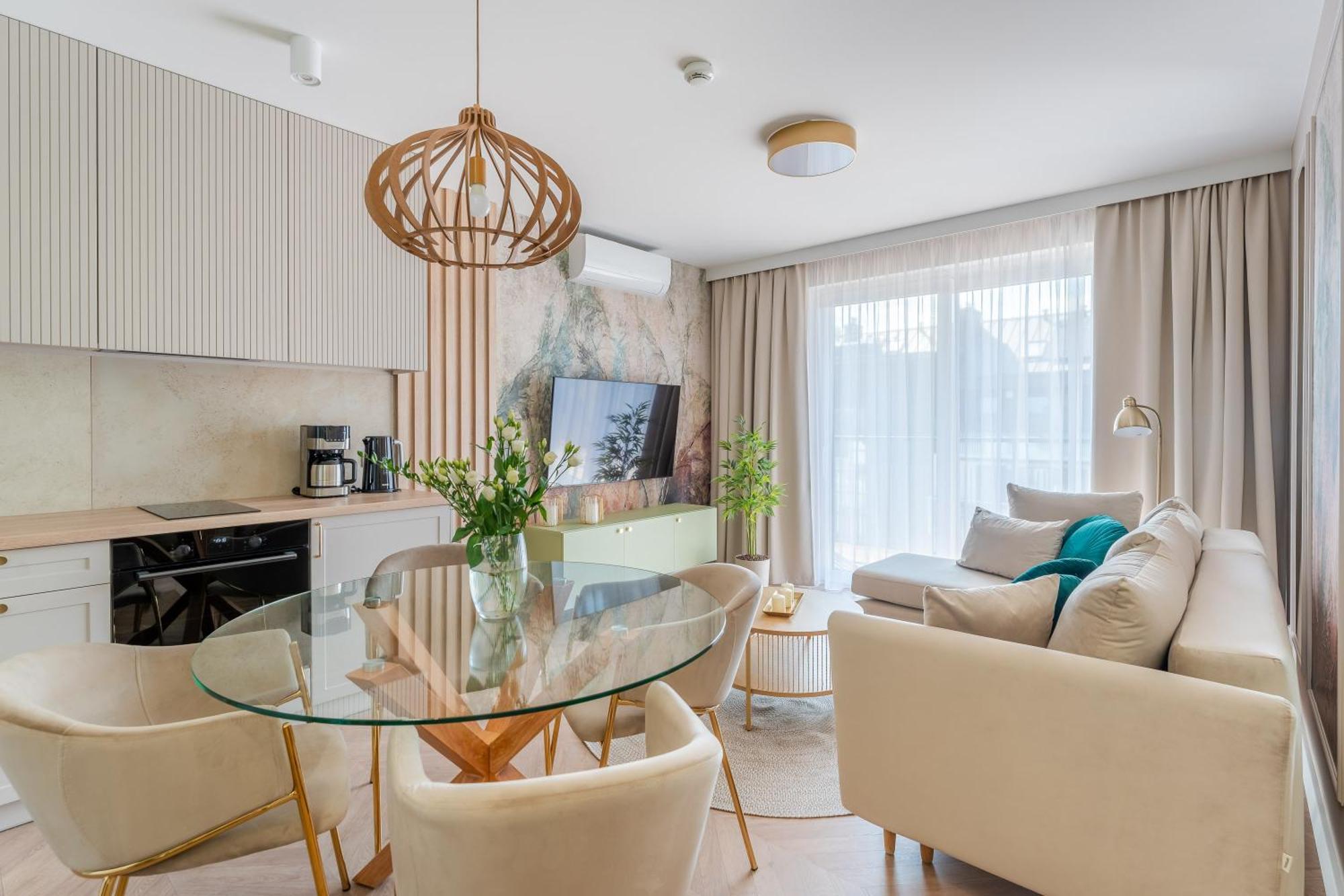 Posesja Plazowa Penthouse & Spa By Posesja Apartamenty 格里兹鲍 外观 照片
