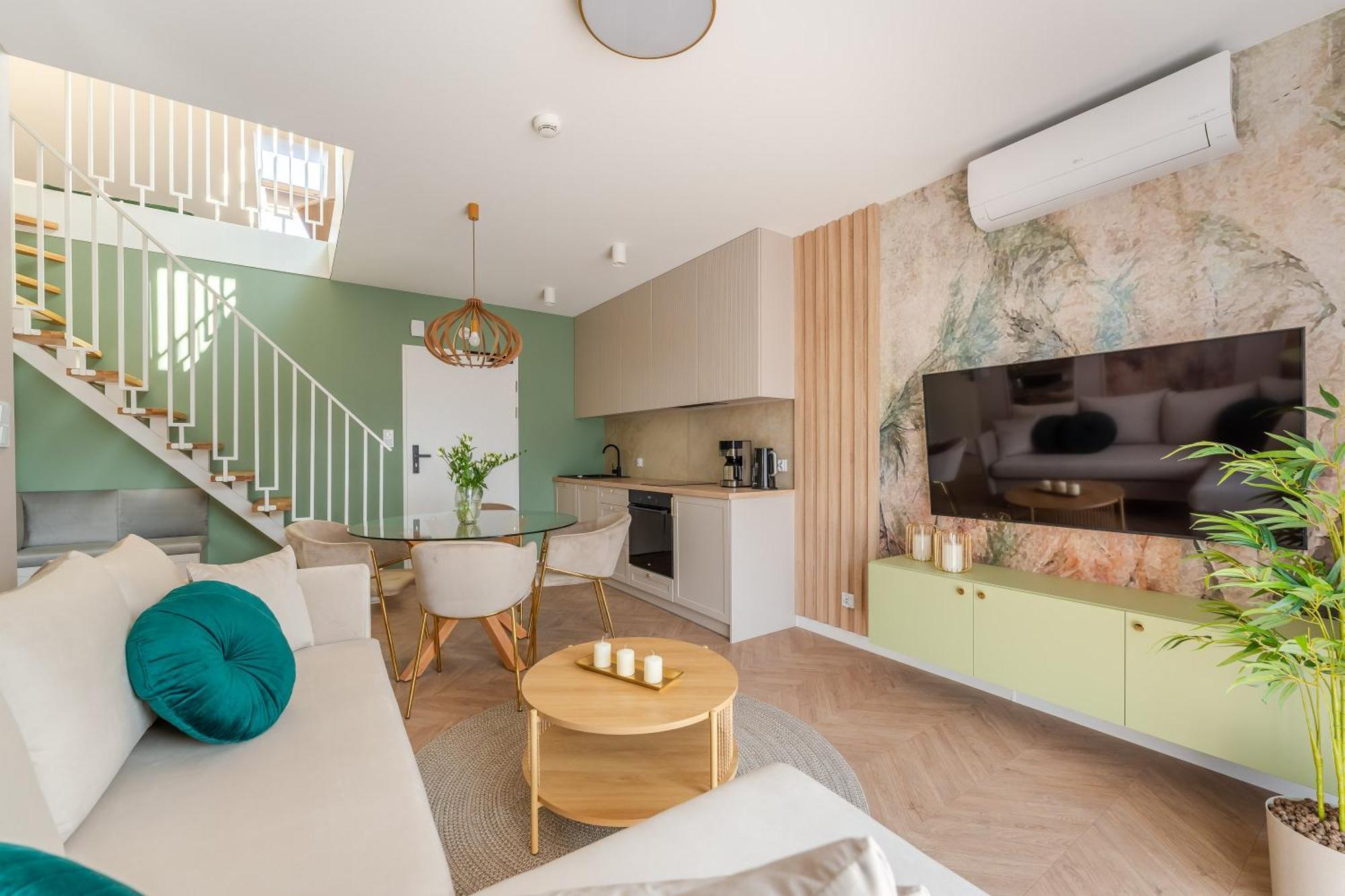 Posesja Plazowa Penthouse & Spa By Posesja Apartamenty 格里兹鲍 外观 照片