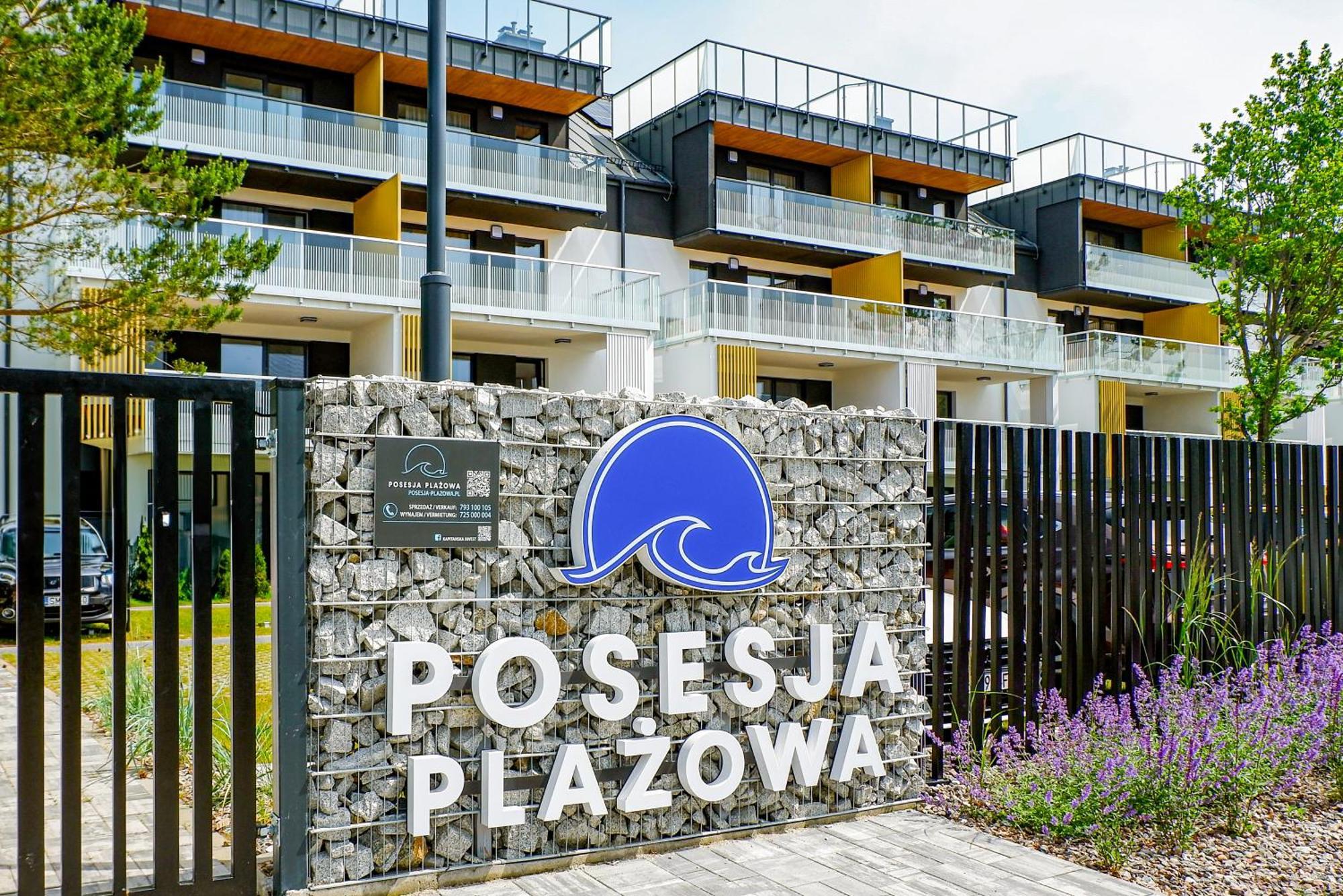 Posesja Plazowa Penthouse & Spa By Posesja Apartamenty 格里兹鲍 外观 照片