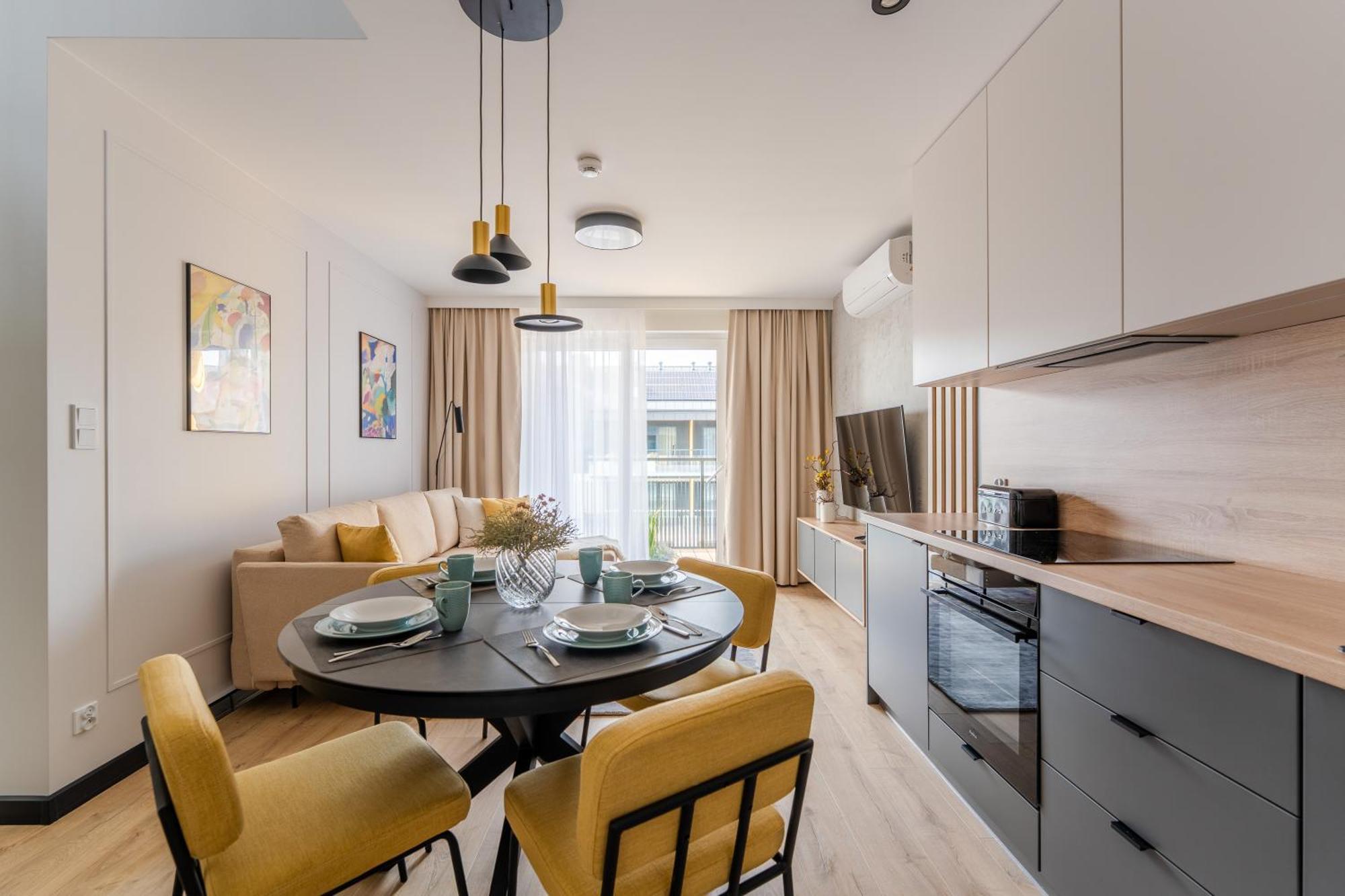Posesja Plazowa Penthouse & Spa By Posesja Apartamenty 格里兹鲍 外观 照片